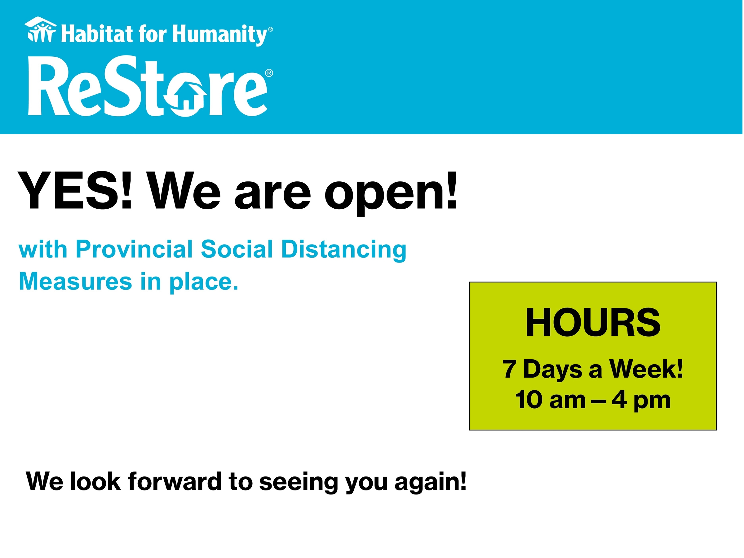 ReStores now Re-Opened – Habitat for Humanity | Peterborough & Kawartha ...