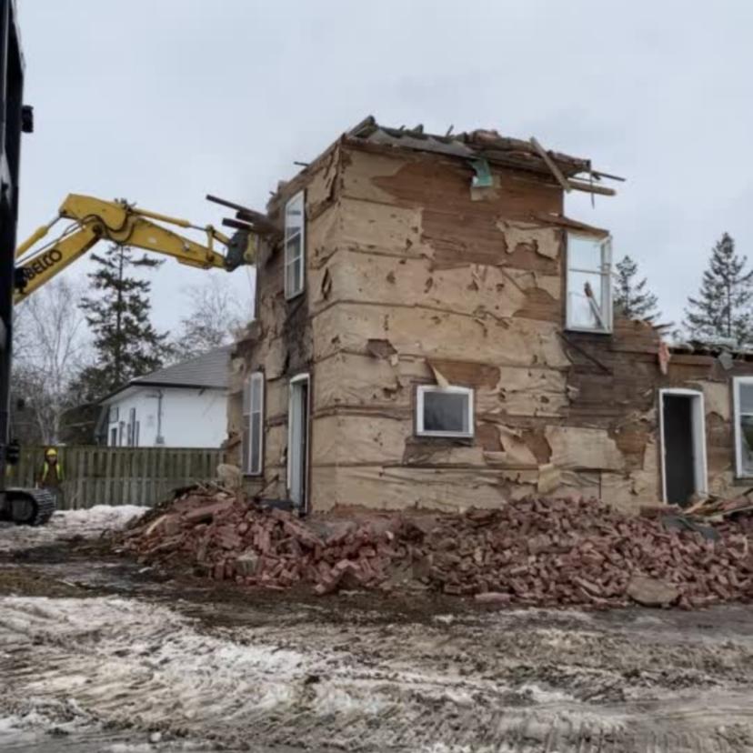 Phase 2 house demolition