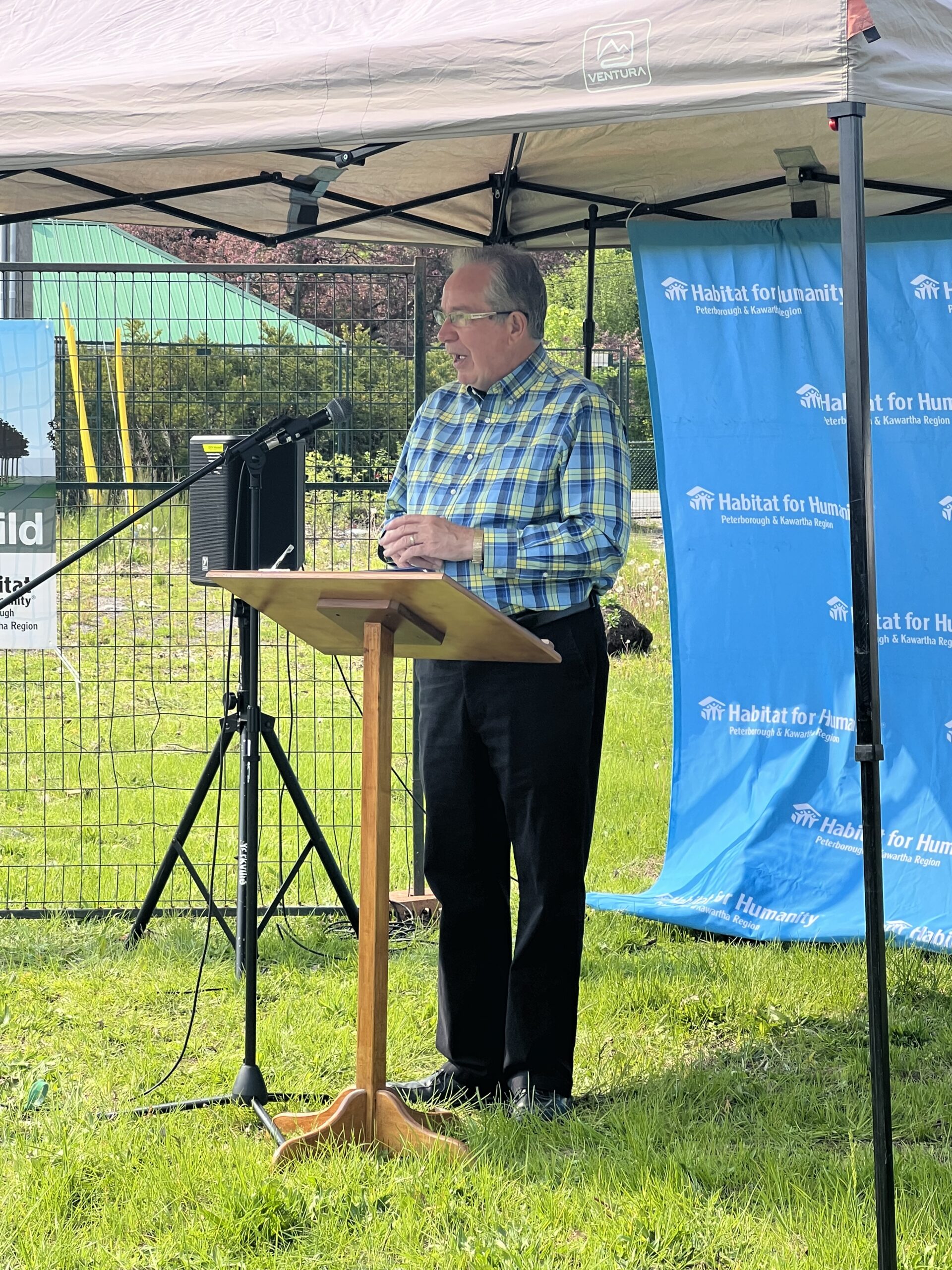 City of Peterborough Mayor Jeff Leal welcomed attendees to the Build Kick-Off